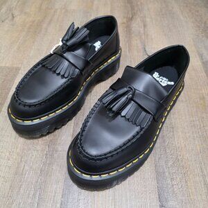 Dr. Martens Adrian Quad Tassel Loafer Black Men 7 / Women 8  NWOB